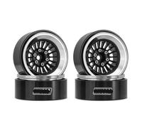 VVHKMSIL CNC Aluminium 1.3 Beadlock Wheel Rim Compatible With 1/24 1/18 RC Crawler Car Models(W1303SB)