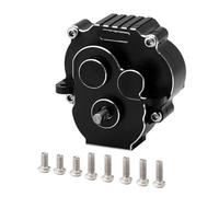 VVHKMSIL CNC Aluminum Full Transmission With 180 Brushed Motor 48T Compatible With 1/18 Scale RC Track(Black)