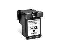 VVHKMSIL Compatible 67XL Compatible Ink Cartridge For 67XL 4140 4152 4155 4158 1225 2732 2752 1225 2774 6052 6055 printer(Black)