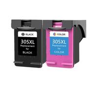 VVHKMSIL Compatible Ink Cartridge 305XL Compatible With Printer Models Deskjet 2320 2710 2720 2730 1210 1215(1 Set)