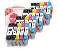 VVHKMSIL Compatible Ink Cartridge PGI550 551 Compatible With Printer Models Pixus IP7250 MG5450 MX925 MG5550 MG6450 MG5650 MG6650 IX6850 MX725 MX925(20 pcs)