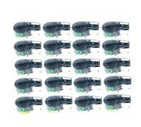 VVHKMSIL Compatible Nylon Label Cartridge 20 Pcs with Chip For M21-500-499 M210 M211 M210-LAB Label Printers 12.7mm White With Black