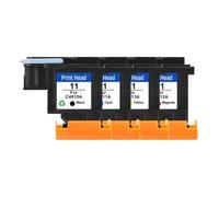 VVHKMSIL Compatible With 11 C4810A C4811A C4812A C4813A Print Head Universal Fit For 500 800 510 100 110 111 120 1000 1100 1200 Printer(1 Set)