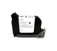 VVHKMSIL Compatible With 12.7mm Ink 1/3/5/10pcs Solvent Ink Handheld Online Inkjet Printer Cartridge Quick Dry Black Parts(1pc)