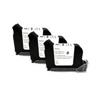 VVHKMSIL Compatible With 12.7mm Ink 1/3/5/10pcs Solvent Ink Handheld Online Inkjet Printer Cartridge Quick Dry Black Parts(3PCS)