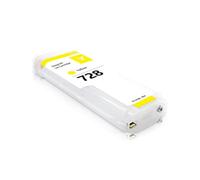 VVHKMSIL Compatible With 728XL Refillable Ink Cartridge F9J68A 3WX30A For DesignJet T730 T830MFP Printer(Yellow)
