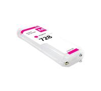 VVHKMSIL Compatible With 728XL Refillable Ink Cartridge F9J68A 3WX30A For DesignJet T730 T830MFP Printer(Magenta)