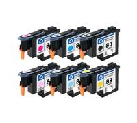 VVHKMSIL Compatible With Designjet 5000 5500 Printer Models For Part Number 83 Printhead C4960A C4961A C4962A C4963A C4964A C4965A(1Set)