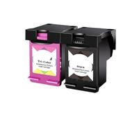 VVHKMSIL Compatible With DeskJet 1110 1111 1112 2130 2132 2134 Officejet 3830 3831 3832 3834 Printer Models 123XL Ink Cartridge(2pcs)