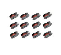 VVHKMSIL Compatible With GR24BR Typewriters Olympia Double Pack DIN 2103 DIN 32755 Black Red 12.7mm X 5.5m(12 Pcs)