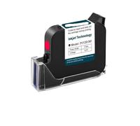 VVHKMSIL Compatible With Printer Models 25.4 Mm Color Ink Cartridge Handheld Online Inkjet non-encrypted Printer(Red)