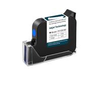 VVHKMSIL Compatible With Printer Models 25.4 Mm Color Ink Cartridge Handheld Online Inkjet non-encrypted Printer(Blue)