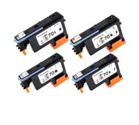 VVHKMSIL Compatible With Printhead 70 Print Head C9404A C9405A C9406A C9407A For Designjet Z2100 Z3100 Z3200 Z5200 Z5400 Printer(1 SET)