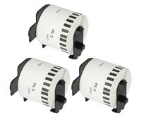 VVHKMSIL DK22205 Label Paper 62mm x 30.48m Continuous Compatible QL800 QL580N QL700 QL1050N QL1115NWB QL1100 QL500 QL560(3 pcs)