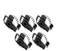 VVHKMSIL DK22225 Thermal Paper Compatible QL-1050 QL-1060N QL-1100 QL-1110NWB QL-500 QL-500A QL-560 QL-570VM QL-600 QL-710W(5 Rolls)