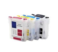 VVHKMSIL For 82 11 Refillable Ink Cartridge With Auto Reset Chip Compatible With Designjet 111 Printer Models