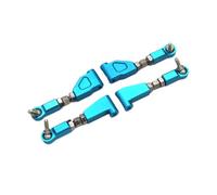 VVHKMSIL Front And Rear Upper Rocker Arm Components 1/10 Scale Metal Parts Compatible With HNR H9802 H9803 Horse E30 Version(BLUE)