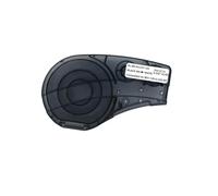 VVHKMSIL Heat Shrink Label Tape M21-125-C-342 6mm X 2.1m Black On White Cartridge Ribbon Compatible With Printer Supplies BMP21 Plus BMP21 LAB Printer