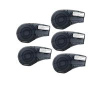 VVHKMSIL M21-187-C-342 Polyolefin Heat Shrink Tubing 8.5mm 2.1m Black On White Compatible With Electrical Panels Wire Harness Control Systems(10 Pcs)