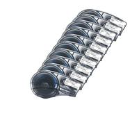 VVHKMSIL M21-750-499 Nylon Cloth Ribbon Cartridge Black on White Compatible BMP21-PLUS Handheld Label Printer(10 Pcs)