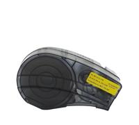VVHKMSIL M21-750-595 Label Tape with Chip Compatible M210 M211 Handheld Label Printer(Black on Yellow)