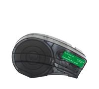 VVHKMSIL M21-750-595 Label Tape with Chip Compatible M210 M211 Handheld Label Printer(White on green)