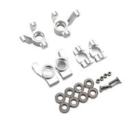 VVHKMSIL Metal C Seat Steering Cup Rear Wheel Seat Accessories 1/24 B 2WD Buggy RTR LOS00007 Parts 3 Piece Set(Silver)