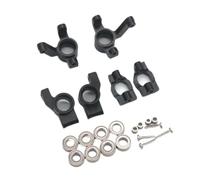 VVHKMSIL Metal C Seat Steering Cup Rear Wheel Seat Accessories 1/24 B 2WD Buggy RTR LOS00007 Parts 3 Piece Set(Black)
