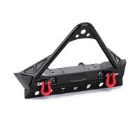 VVHKMSIL Metal Front Bumper With Lights Compatible With 1/10 RC Crawler Upgrade Parts Fits 90046 III AXI03007 AXI03003(YQB-F35)