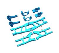 VVHKMSIL Rear Swing Arm Steering Cup C Seat Metal Component Set For HNR H9802 H9803 Horse E30 Edition 1/10 RC 5 Piece(SKY BLUE)