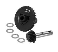 VVHKMSIL Steel Helical Axle Gears Overdrive Underdrive For 1 10 Scale RC Crawler Compatible With II 90046 And III Pro Models(Stock Gear)