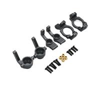 VVHKMSIL Steering Cup C Seat Rear Wheel Seat 3 Piece Set For ZD Racing DBX-10 10427S 9106S 1:10 RC Remote Control Car(Light Grey)