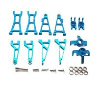 VVHKMSIL Swing Arm Steering Cup Rear Wheel Seat Parts 1 16 M163 16208 16209 16210 H16V3 Compatible With RC Remote Control Car(SKY BLUE)