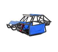 VVHKMSIL Unassembled Nylon Rock Buggy Body Chassis Kit Compatible With 1/10 Scale RC Crawler Cars Fits Models Like 90046 And UTB10(Blue)