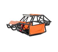 VVHKMSIL Unassembled Nylon Rock Buggy Body Chassis Kit Compatible With 1/10 Scale RC Crawler Cars Fits Models Like 90046 And UTB10(Orange)
