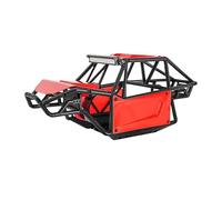 VVHKMSIL Unassembled Nylon Rock Buggy Body Chassis Kit Compatible With 1/10 Scale RC Crawler Cars Fits Models Like 90046 And UTB10(Red)