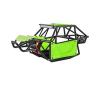 VVHKMSIL Unassembled Nylon Rock Buggy Body Chassis Kit Compatible With 1/10 Scale RC Crawler Cars Fits Models Like 90046 And UTB10(Green)