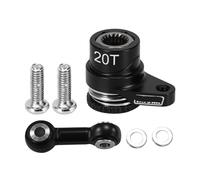 VVHKMSIL Universal Aluminum Servo Saver Set Compatible With MOJAVE GROM GROM 1/12 NASCAR 20T