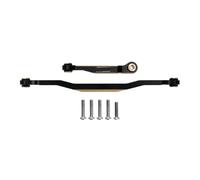 VVHKMSIL Universal Compatible Black Brass Steering Links Set For 1/18 i Venture18 Aftermarket Replacement