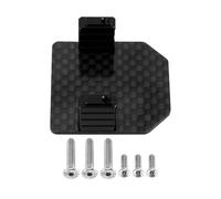 VVHKMSIL Universal Compatible Carbon Fiber & Aluminum Servo Mount For 1/16 Mojave Grom 1/12 NASCAR Use With Aftermarket Replacement
