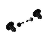 VVHKMSIL Universal Compatible Helical Axle Gear Set For 1/18 I Venture 18 CR18P Aftermarket Replacement(2 Stock Gears)