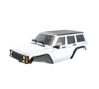 VVHKMSIL Universal Fit 6.10in Wheelbase ABS Hardtop Cherokee Body For 1/18 RC Crawler Bronco Chassis Compatible With 4M-106(Pearl White)