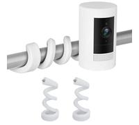 VVHOOY 2 Pack Flexible Twist Mount for Ring Stick Up Cam & Indoor Cam, Compatible with 1/4 Threaded Hole, Adjustable Wrap Around Mount for Indoor/Outdoor Security Cameras