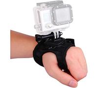 VVHOOY 360 Degree Rotation Glove Style Band Wrist Strap Mount Strip Belt with Screw Compatible with GoPro Hero 7 Hero 6 Hero 5 Black Session AKASO DBPOWER APEMAN EKEN ODRVM Xiaomi Yi 4K and More