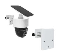 VVHOOY Camera Mount for eufy Security SoloCam S340/E42/E30, Gutter Mount for Eufy Security 4G LTE Cam S330, Adjustable Camera Gutter Mount No Drill Installation Outdoor