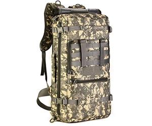 VVHUDA 50L Outdoor Tactical Backpack, Mountaineering Backpack, Large Capacity Military Backpack for Camping Hiking Traveling (Color : A) small gift