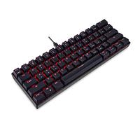 VVHUDA 61 Key Wired Keyboard, USB2.0 Waterproof Dustproof RGB Backlight Mechanical Gaming Keyboard small gift