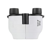 VVHUDA Binoculars 10X25 Small Portable Telescope Professional Powerful Binoculars for Outdoor Tourism Binoculars (Color : White) small gift