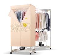 VVHUDA Foldable Clothes Dryer Rack - Electric Portable Household Folding-Dry Heated Machine with Knob Adjustable Timer Low Noise for Home,Laundry,Apartment 1000W small gift