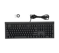 VVHUDA Gaming Keyboard, 108 Keys RGB MK7 Mechanical Gaming Keyboard Wired Computer Keyboard with N-Key Rollover, 15 Kinds of Colorful Mixed Light, for Computer, Desktop, with a Hand Rest small gift